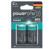Pilas Alcalinas, Longlife Power, C - Blister x 2 Und.